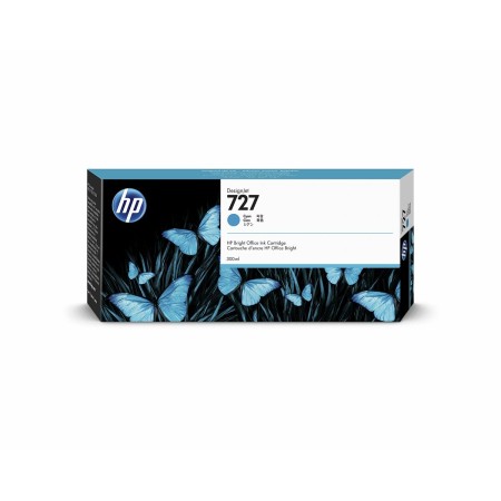 Cartouche d'encre originale HP 727 Cyan de HP, Toners et encre pour imprimante - Réf : S7740729, Prix : 221,93 €, Remise : %