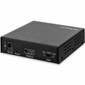 Processeur audio Startech HD202A Noir 4K Ultra HD de Startech, Adaptateurs DVI-HDMI - Réf : S7744149, Prix : 94,22 €, Remise : %