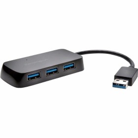 Hub USB Kensington K39121EU Noir de Kensington, Hubs de réseau - Réf : S7745795, Prix : 35,59 €, Remise : %