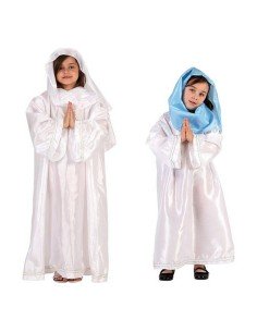 Costume per Bambini DISFRAZ VIRGEN 2 ST. 10-12 Bianco Natale 10-12 Anni Madonna (10-12 Months) da BigBuy Carnival, Bambini - ...