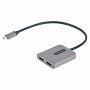 Hub USB Startech MST14CD122HD Gris Noir Noir/Gris de Startech, Hubs USB - Réf : S7751162, Prix : 57,51 €, Remise : %