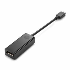 Adaptador USB C a DisplayPort HP N9K78AA AC3 Negro de HP, Cables USB - Ref: S7752025, Precio: 14,29 €, Descuento: %