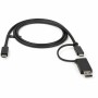 USB-C-Kabel auf USB Startech USBCCADP Schwarz Bunt 1 m von Startech, USB-Kabel - Ref: S7769454, Preis: 30,48 €, Rabatt: %