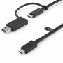 USB-C-Kabel auf USB Startech USBCCADP Schwarz Bunt 1 m von Startech, USB-Kabel - Ref: S7769454, Preis: 30,48 €, Rabatt: %