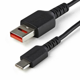 Cable USB A a USB C Startech USBSCHAC1M   Negro de Startech, Arrastre y elevación - Ref: S7769548, Precio: 9,09 €, Descuento: %