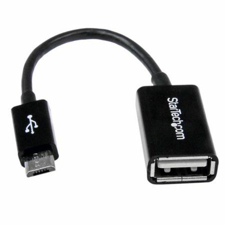 Cavo Micro USB Startech UUSBOTG    USB A Micro USB B Nero di Startech, Adattatori USB - Rif: S7769927, Prezzo: 5,87 €, Sconto: %