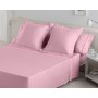 Bedding set Alexandra House Living Pink King size 4 Pieces by Alexandra House Living, Sheets and pillowcases - Ref: D1600069,...