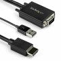 Adattatore HDMI con VGA Startech VGA2HDMM2M Nero di Startech, Cavi VGA - Rif: S7770281, Prezzo: 50,84 €, Sconto: %