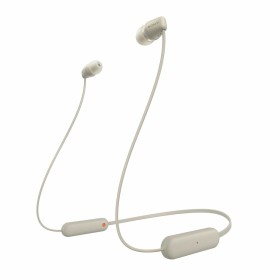 Bluetooth Headphones Sony WI-C100 Beige by Sony, Headphones and accessories - Ref: S7771288, Price: 31,10 €, Discount: %