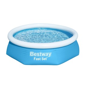 Aufblasbares Planschbecken für Kinder Bestway 3D 262 x 175 x 51 cm Blau | Tienda24 Tienda24.eu