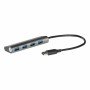 Hub USB i-Tec U3HUB448 Argenté Noir Gris de i-Tec, Hubs USB - Réf : S7783219, Prix : 23,51 €, Remise : %