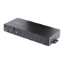 USB Hub Startech Hub Ladrón USB 3.0 5Gb de 16 Puertos Industrial - Metal - Montaje en Rack/Superficie/DIN - Carga Compartida ...