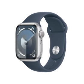 Montre intelligente Apple Watch Series 9 Bleu Argenté 1,9" 41 mm de Apple, Montres connectées - Réf : S7798497, Prix : 446,43...