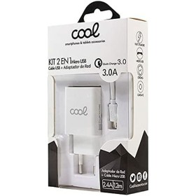 Caricabatterie da Parete Cool Bianco 36 W di Cool, Caricabatterie - Rif: S7802754, Prezzo: 17,48 €, Sconto: %