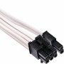 Cable de Alimentación Corsair CP-8920245 Blanco Macho Macho/Macho Straight de Corsair, Fuentes de alimentación - Ref: S780568...