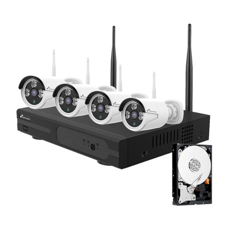 Videocamera di Sorveglianza Nivian NV-KIT430W-4CAM | Tienda24 - Global Online Shop Tienda24.eu