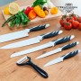 Conjunto de Facas Bravissima Kitchen Swiss Chef (6 pcs) | Tienda24 Tienda24.eu