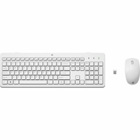 Clavier HP 3L1F0AA Blanc Espagnol Qwerty de HP, Claviers - Réf : S7809426, Prix : 53,31 €, Remise : %