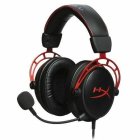 Casques avec Microphone Hyperx HyperX Cloud Alpha Noir Rouge Rouge/Noir de Hyperx, Écouteurs avec microphones - Réf : S781087...