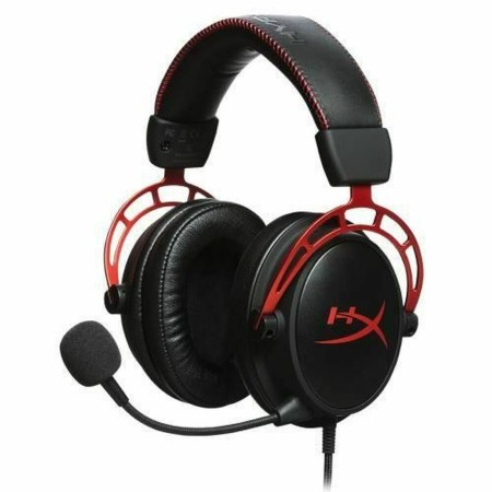 Auriculares con Micrófono Hyperx HyperX Cloud Alpha Negro Rojo Rojo/Negro de Hyperx, Auriculares con micrófonos - Ref: S78108...