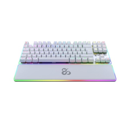 Teclado Newskill Qwerty espanhol Branco LED RGB de Newskill, Teclados - Ref: S7812165, Preço: 140,94 €, Desconto: %