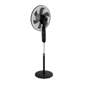 Ventilateur sur Pied EDM Blanc Gris 45 W | Tienda24 Tienda24.eu