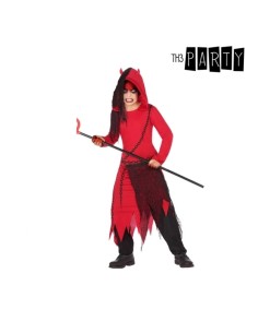 Costume per Bambini Demonio Rosso Nero 4 pcs da BigBuy Carnival, Bambini - Ref: S1121635, Precio: €16.64, Descuento: %