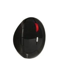 Wireless Mouse Nilox Ratón Wireless Ergonómico Negro Black Red 3200 DPI | Tienda24 Tienda24.eu