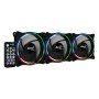 Ventilador Aerocool Eclipse 12 Pro Ø 12 cm RGB (3 pcs) de Aerocool, Bases de refrigeração e ventiladores para computadores po...