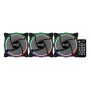 Ventilador Aerocool Eclipse 12 Pro Ø 12 cm RGB (3 pcs) de Aerocool, Bases de refrigeração e ventiladores para computadores po...