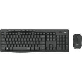 Teclado e Rato sem Fios Logitech MK295 Preto Branco Cinzento português de Logitech, Packs de teclado e rato - Ref: S7822081, ...