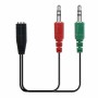 Jack (3.5mm) to Audio + Micro Cable PcCom Essential by PcCom, Cables - Ref: S7824980, Price: 5,18 €, Discount: %