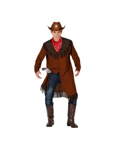 Costume per Adulti (2 pcs) Cowboy da BigBuy Carnival, Adulti - Ref: S1121679, Precio: €19.44, Descuento: %