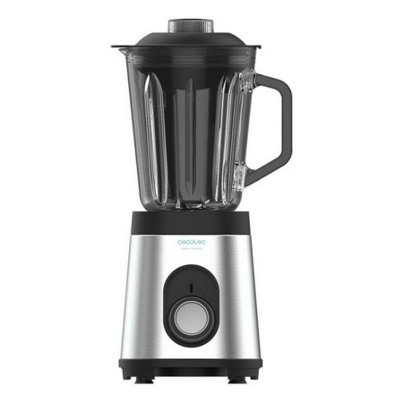 Bol mixeur Cecotec Power Black Titanium 1000 Inox 1000W | Tienda24 Tienda24.eu