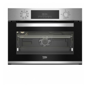 Forno Multifunções BEKO BBCM12300X 48 L de BEKO, Fornos de parede - Ref: S7826343, Preço: 571,37 €, Desconto: %