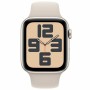 Montre intelligente Apple Watch SE Blanc Beige 44 mm de Apple, Montres connectées - Réf : S7827026, Prix : 347,42 €, Remise : %