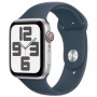 Montre intelligente Apple Watch SE + Cellular Bleu Argenté 44 mm de Apple, Montres connectées - Réf : S7827036, Prix : 409,90...