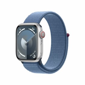 Montre intelligente Apple Watch Series 9 Bleu Argenté 41 mm de Apple, Montres connectées - Réf : S7827472, Prix : 627,55 €, R...