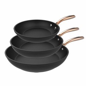 Pfanne Baumalu 344724 Schwarz Edelstahl Kupfer Geschmiedetes Aluminium Ø 24 cm | Tienda24 Tienda24.eu