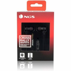 Headphones with Microphone NGS ELEC-HEADP-0293 Black Graphite by NGS, PC Headsets - Ref: S7831759, Price: 11,76 €, Discount: %