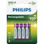 Batería recargable Philips 1,2 V AAA (4 Unidades) de Philips, Pilas recargables - Ref: S7834246, Precio: 8,72 €, Descuento: %