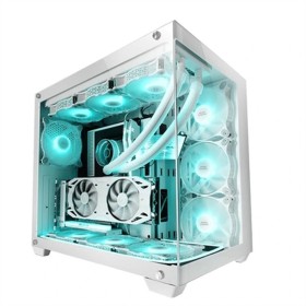 Caixa Semitorre ATX Mars Gaming Branco Preto de Mars Gaming, Caixas para computador de secretária - Ref: S7834404, Preço: 101...