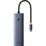 Hub USB Baseus Preto Cinzento (1 Unidade) de Baseus, Hubs USB - Ref: S7835525, Preço: 56,00 €, Desconto: %