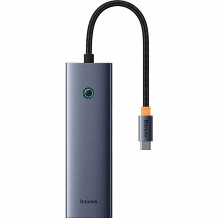 Hub USB Baseus Nero Grigio (1 Unità) di Baseus, Hub USB - Rif: S7835525, Prezzo: 56,00 €, Sconto: %