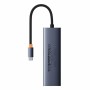 Hub USB Baseus Negro Gris (1 unidad) de Baseus, Hubs USB - Ref: S7835525, Precio: 56,00 €, Descuento: %