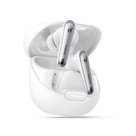 Casques Bluetooth avec Microphone Soundcore Liberty 4 NC Blanc de Soundcore, Écouteurs avec microphones - Réf : S7836563, Pri...