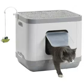 Griffoir Massant avec Balle pour Chat Miausage InnovaGoods | Tienda24 Tienda24.eu