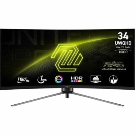 Monitor MSI 345CQR 34" 180 Hz UltraWide Dual Quad HD von MSI, Monitore - Ref: S7836659, Preis: 517,90 €, Rabatt: %