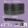 Keyboard Logitech Grey Spanish Qwerty QWERTY by Logitech, Keyboards - Ref: S7838062, Price: 87,54 €, Discount: %