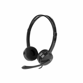 Auricolari con Microfono Natec NSL-1665 Nero di Natec, Cuffie per PC - Rif: S7838639, Prezzo: 8,05 €, Sconto: %